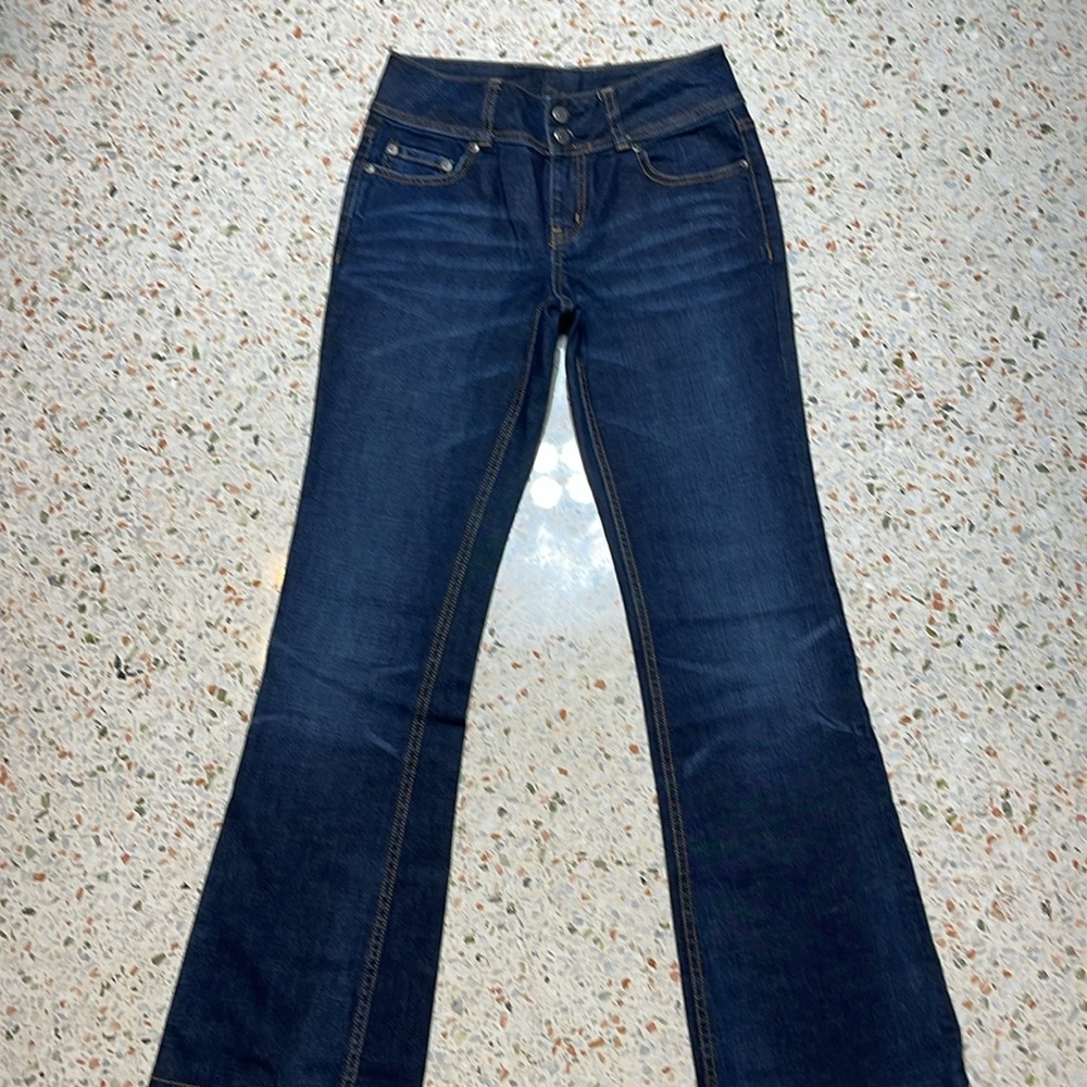 SEXY Victorias Secret LONDONJEAN Boot cut Flare Jeans Size 4 31Inseam